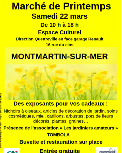 Marché de printemps