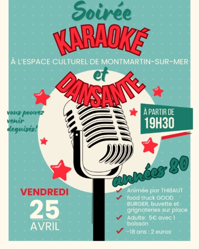 Soirée karaoké et dansante