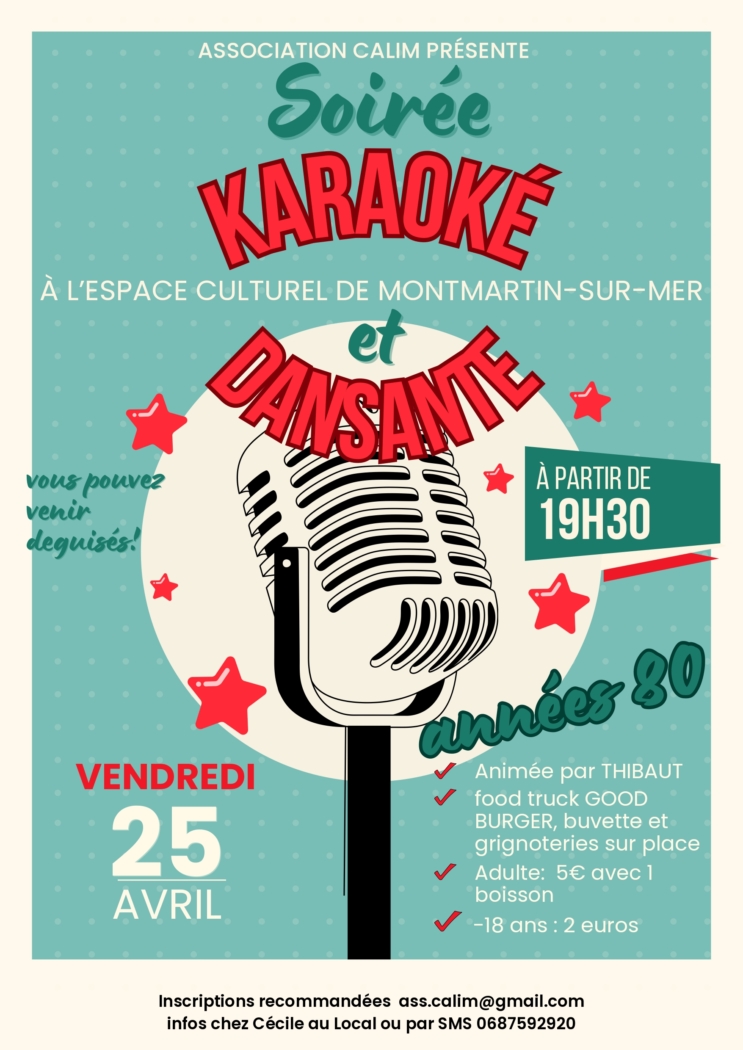 Soirée karaoké et dansante