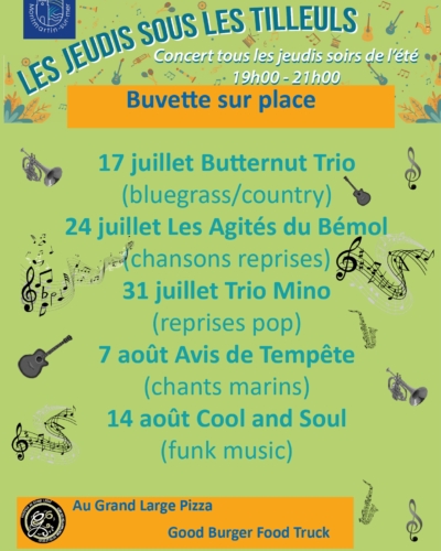 Jeudis sous les tilleuls