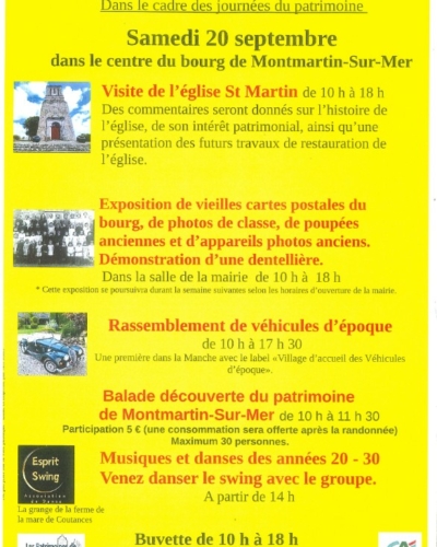 Journée du patrimoine
