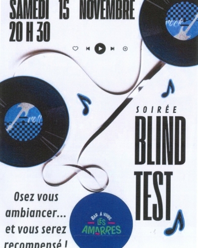 Les amarres – Blind test