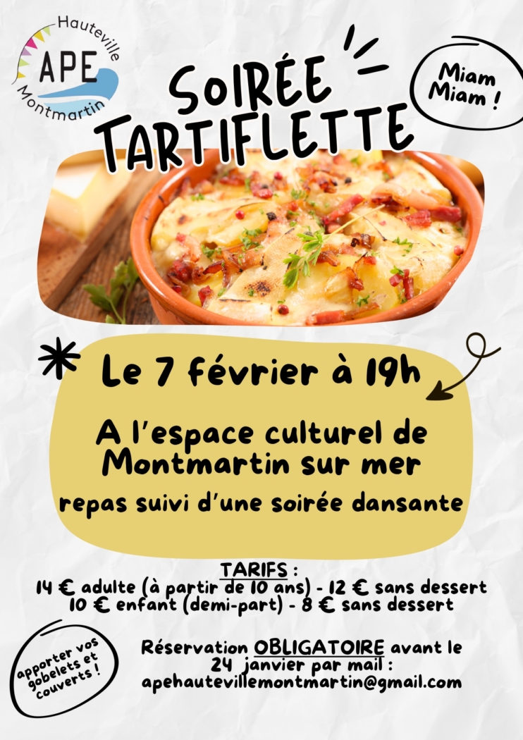 Soirée tartiflette