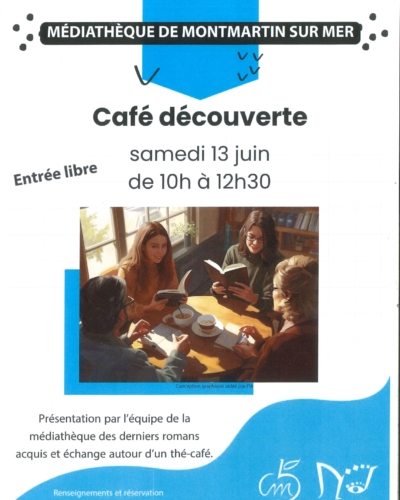 Café découverte à la médiathèque