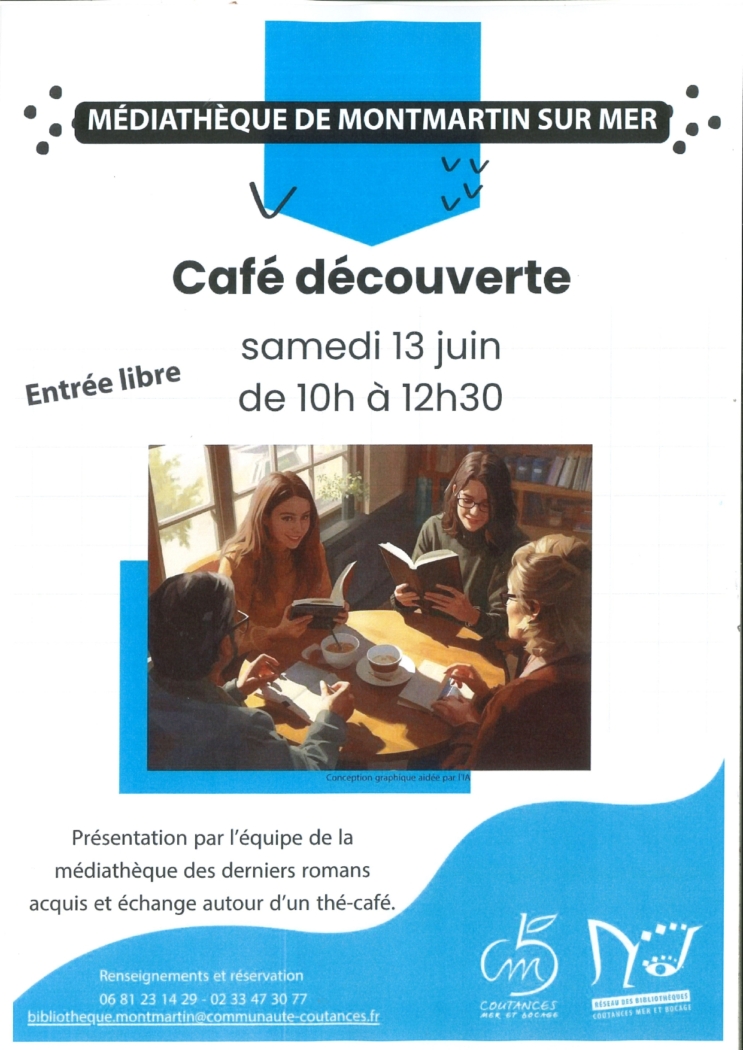 Café découverte à la médiathèque