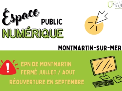 Fermeture Espace public numérique